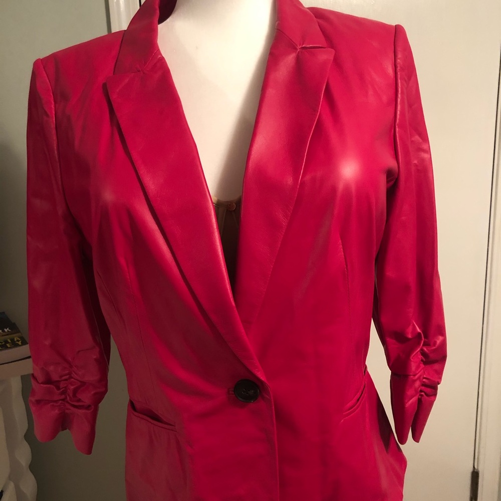 Lafayette 148 Leather Jacket